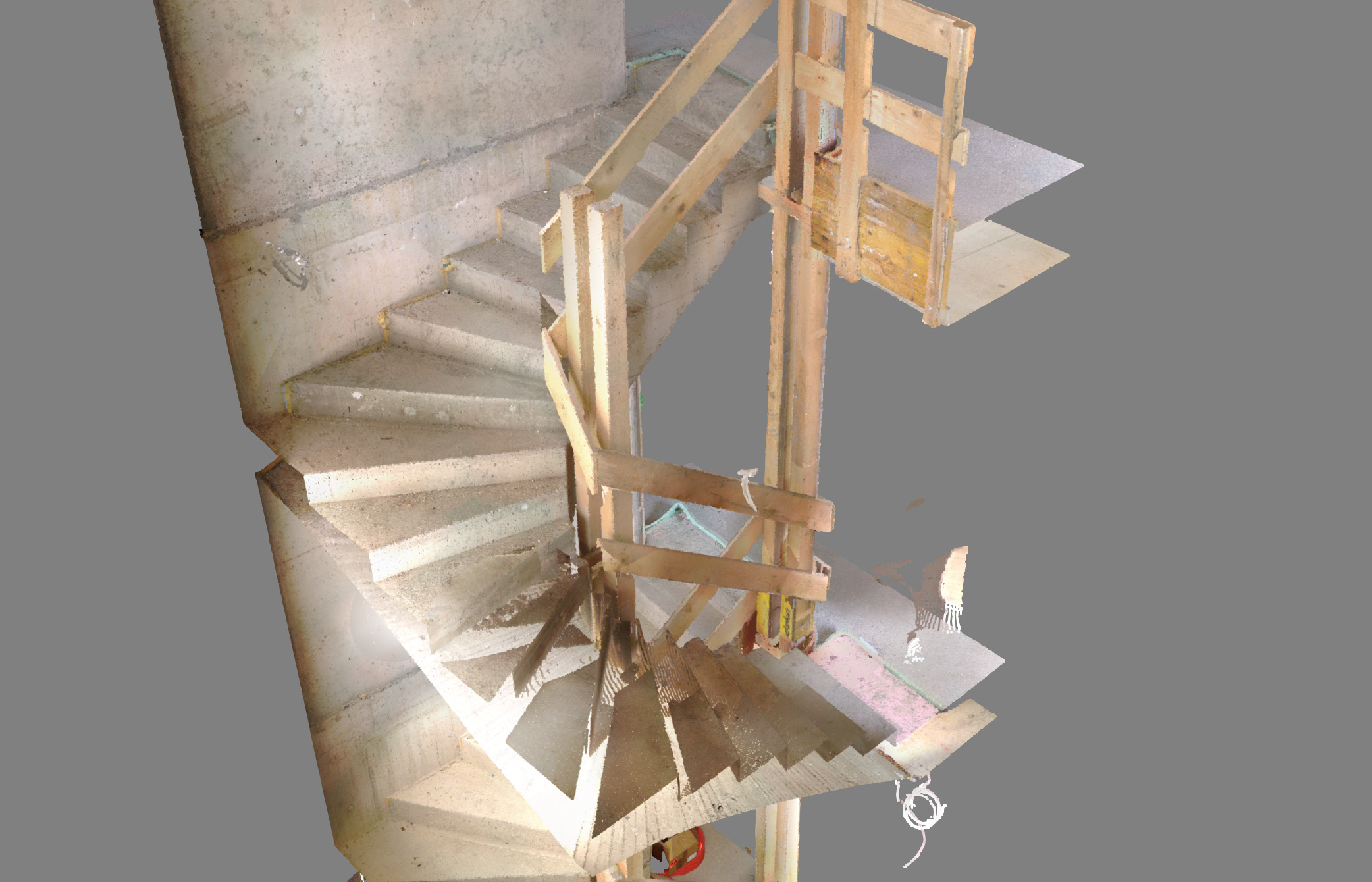 3D Vermessung Treppen